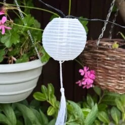 Darthome Limited 10 Chinese Lantern Outdoor Solar Lights -Decor Garden Shop IMG 0034