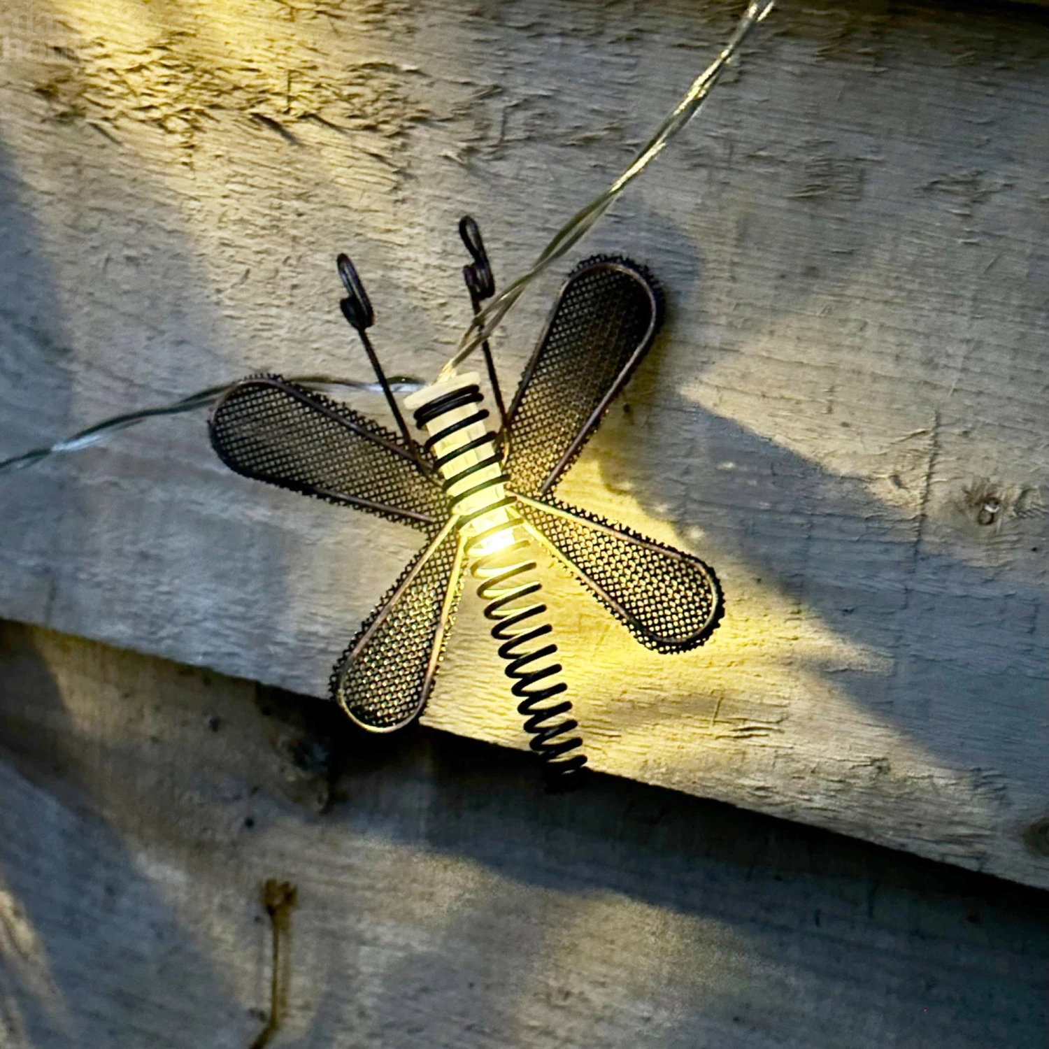 Darthome Limited 10 Copper Dragonfly Solar Lights 2 Darthome Limited 10 Copper Dragonfly Solar Lights - Image 2