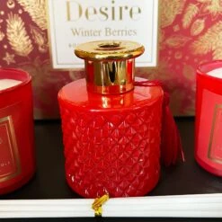 Darthome Limited Winter Berries Christmas Candle Diffuser Gift Set 8 Darthome Limited Winter Berries Christmas Candle Diffuser Gift Set -Decor Garden Shop IMG 1910copy