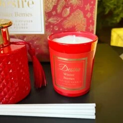 Darthome Limited Winter Berries Christmas Candle Diffuser Gift Set 9 Darthome Limited Winter Berries Christmas Candle Diffuser Gift Set -Decor Garden Shop IMG 1911copy