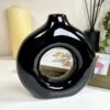 Darthome Limited Ceramic Black Donut Vase