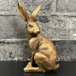 Darthome Limited Bronze Resin March Hare Ornament