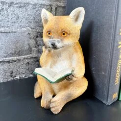 Darthome Limited Resin Reading Fox & Bear Animal Bookends 8 Darthome Limited Resin Reading Fox & Bear Animal Bookends -Decor Garden Shop IMG 2877.JPEG edited208