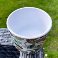 Darthome Limited Ceramic Leaf Foliage Plant Pot Holder 10cm -Decor Garden Shop IMG 3001.JPEG edited284