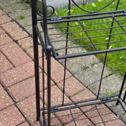 Darthome Limited 2 Tier Metal Flower Rack -Decor Garden Shop IMG 3367