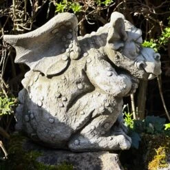 Darthome Limited Stone Snoozing Dragon Sculpture -Decor Garden Shop IMG 5009 JPEG