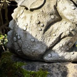 Darthome Limited Stone Snoozing Dragon Sculpture -Decor Garden Shop IMG 5010 JPEG