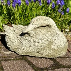 Darthome Limited Stone Resting Duck Sculpture