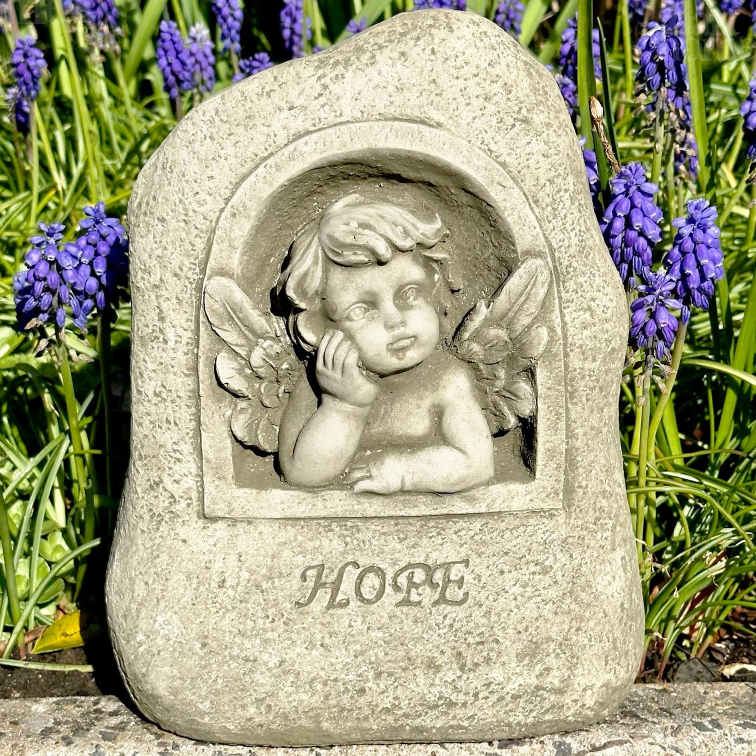 Darthome Limited Stone Cherub Of Hope Statue 1 Darthome Limited Stone Cherub Of Hope Statue