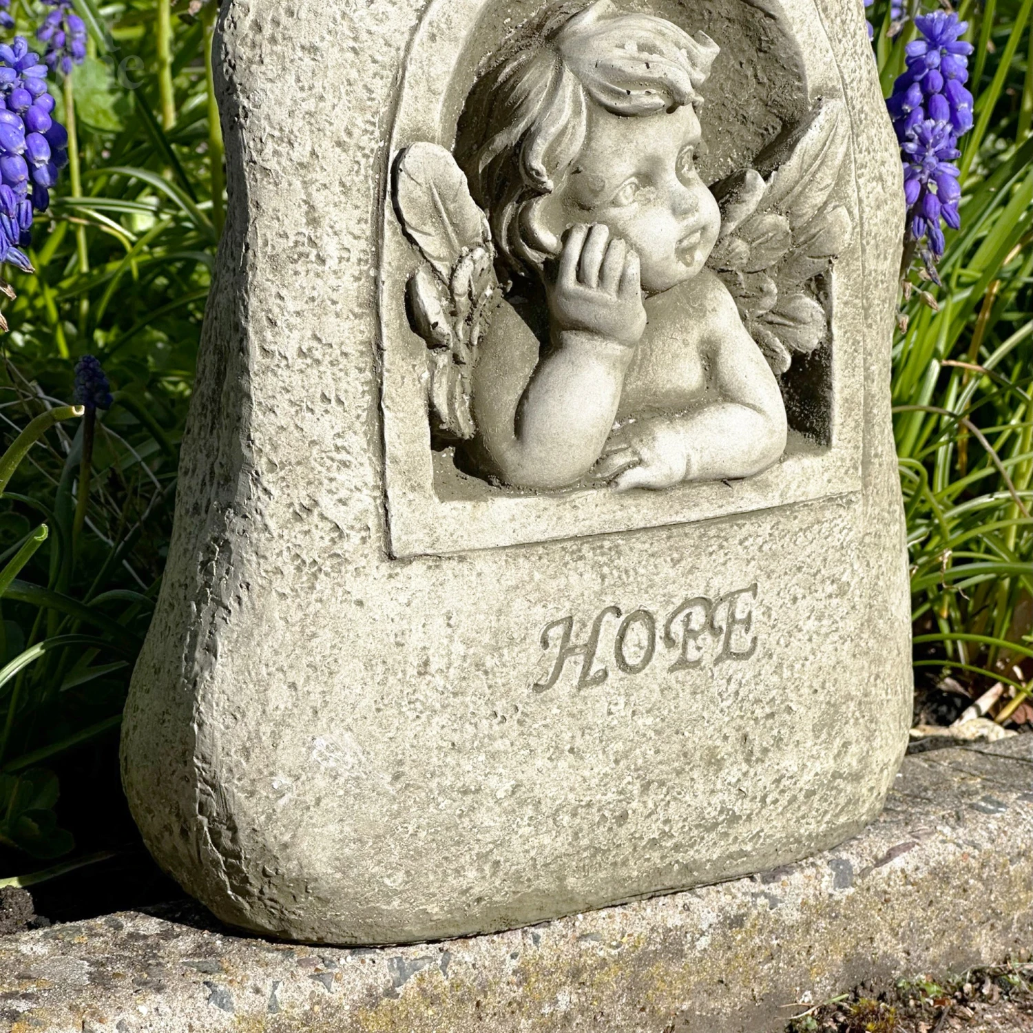 Darthome Limited Stone Cherub Of Hope Statue 5 Darthome Limited Stone Cherub Of Hope Statue - Image 5