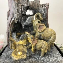 Darthome Limited Elephant Paradise LED Indoor Water Fountain 9 Darthome Limited Elephant Paradise LED Indoor Water Fountain -Decor Garden Shop IMG 5176.JPEG edited45