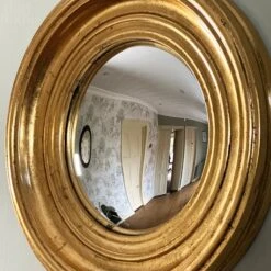 Darthome Limited Antique Gold Convex Porthole Mirror -Decor Garden Shop IMG 5227 JPEG