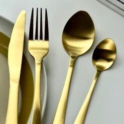Darthome Limited Gold Stainless Steel 16 Piece Cutlery Set 9 Darthome Limited Gold Stainless Steel 16 Piece Cutlery Set -Decor Garden Shop IMG 5477