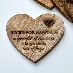 Darthome Limited Set Of Love Heart Recipe For Life Coasters 10 Darthome Limited Set Of Love Heart Recipe For Life Coasters -Decor Garden Shop IMG 5518 JPEG