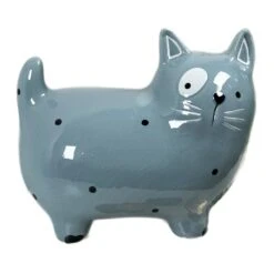 Darthome Limited Ceramic Blue Cat Money Box -Decor Garden Shop IMG 5616.JPEGcopy