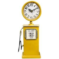 Darthome Limited Yellow Petrol Pump Table Clock 13 Darthome Limited Yellow Petrol Pump Table Clock -Decor Garden Shop IMG 5702.JPEGcopy