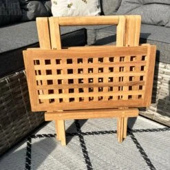 Darthome Limited Teak Square Folding Picnic Table -Decor Garden Shop IMG 6401 JPEG