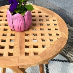 Darthome Limited Teak Round Folding Picnic Table 7 Darthome Limited Teak Round Folding Picnic Table -Decor Garden Shop IMG 6411 JPEG