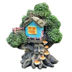 Darthome Limited Blue Fairy Treehouse Ornament 11 Darthome Limited Blue Fairy Treehouse Ornament -Decor Garden Shop IMG 6452.JPEGcopy