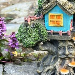 Darthome Limited Blue Fairy Treehouse Ornament 10 Darthome Limited Blue Fairy Treehouse Ornament -Decor Garden Shop IMG 6457 JPEG