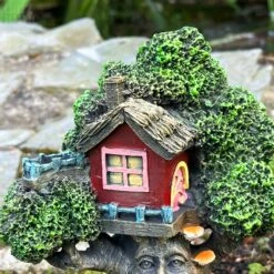 Darthome Limited Red Fairy Treehouse Ornament 5 Darthome Limited Red Fairy Treehouse Ornament -Decor Garden Shop IMG 6462 JPEG