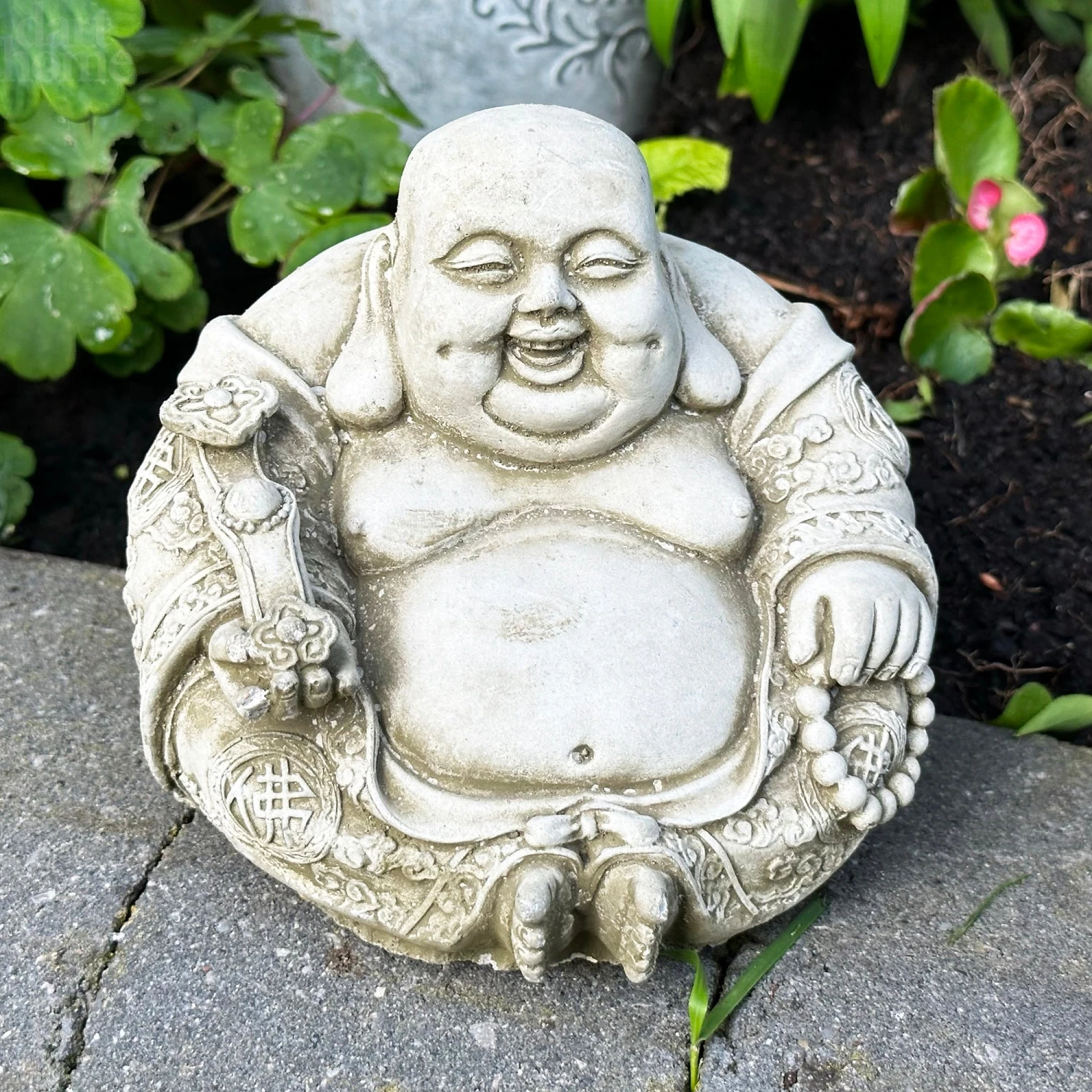 Darthome Limited Stone Round Buddha Sculpture 2kg 1 Darthome Limited Stone Round Buddha Sculpture 2kg