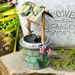 Darthome Limited Mini Fairy Garden Wishing Well Ornament 12 Darthome Limited Mini Fairy Garden Wishing Well Ornament -Decor Garden Shop IMG 6489 JPEG