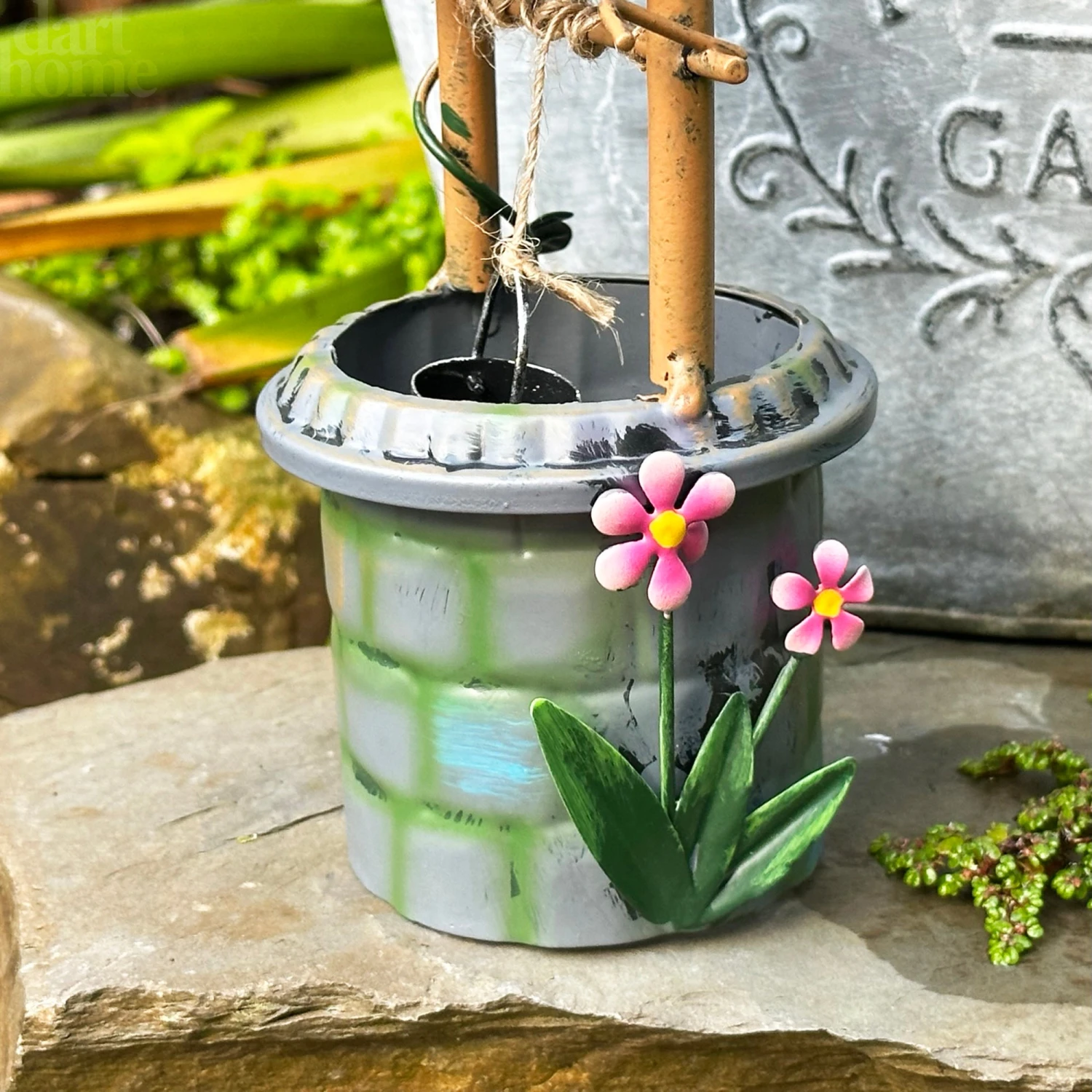 Darthome Limited Mini Fairy Garden Wishing Well Ornament 5 Darthome Limited Mini Fairy Garden Wishing Well Ornament - Image 5