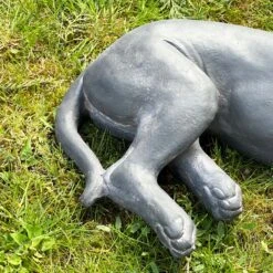 Darthome Limited Large Grey Content Dog Sculpture -Decor Garden Shop IMG 8083 JPEG 1