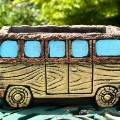 Darthome Limited Cement Tree Trunk Campervan Planter 21cm 7 Darthome Limited Cement Tree Trunk Campervan Planter 21cm -Decor Garden Shop IMG 8236 JPEG
