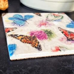 Darthome Limited Marble Country Butterflies Trivet -Decor Garden Shop IMG 8472 JPEG