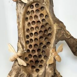 Darthome Limited Teak Root Beehive Sculpture -Decor Garden Shop IMG 8736copy