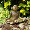 Darthome Limited Gold Yoga Monkey Figurine A