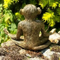 Darthome Limited Gold Yoga Monkey Figurine A -Decor Garden Shop IMG 8815 JPEG 1