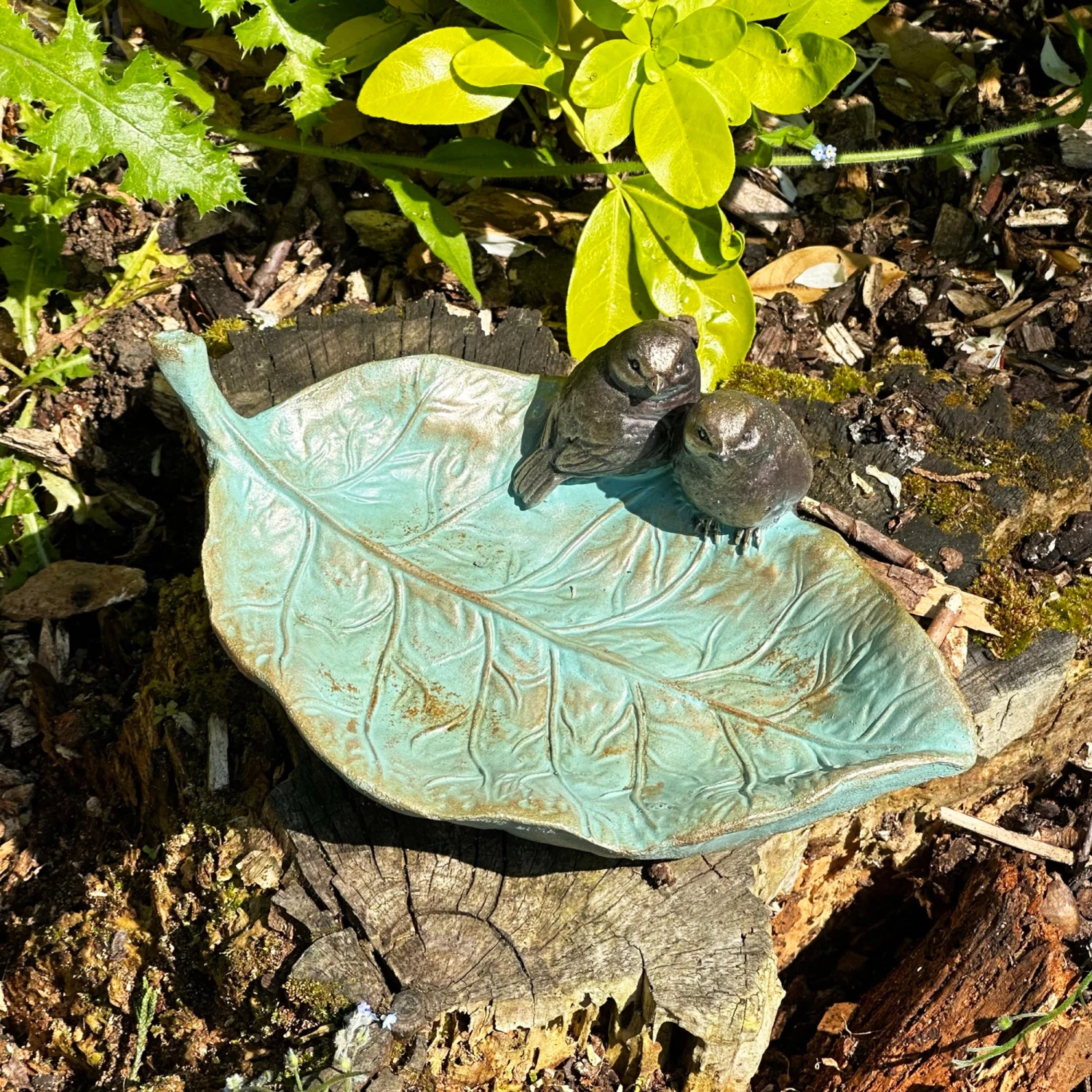 Darthome Limited Birds On Leaf Bird Feeder 4 Darthome Limited Birds On Leaf Bird Feeder - Image 4