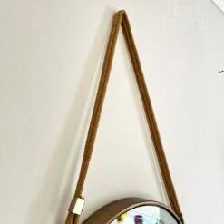 Darthome Limited Industrial Hanging Mirror On Rope 6 Darthome Limited Industrial Hanging Mirror On Rope -Decor Garden Shop IMG 8900.JPEG editedH