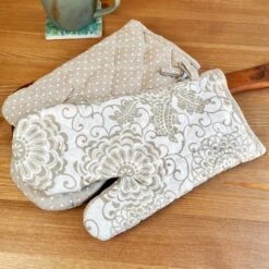 Darthome Limited Spiral Floral Gauntlets Set Of 2