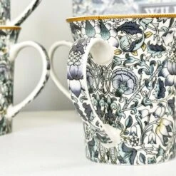 Darthome Limited Set Of 4 William Morris Lodden Mugs Giftboxed 9 Darthome Limited Set Of 4 William Morris Lodden Mugs Giftboxed -Decor Garden Shop IMG 9115 JPEG