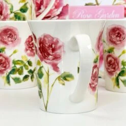 Darthome Limited Set Of 4 Pink Rose Garden Mugs Giftboxed 8 Darthome Limited Set Of 4 Pink Rose Garden Mugs Giftboxed -Decor Garden Shop IMG 9123 JPEG