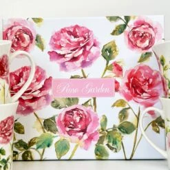 Darthome Limited Set Of 4 Pink Rose Garden Mugs Giftboxed 10 Darthome Limited Set Of 4 Pink Rose Garden Mugs Giftboxed -Decor Garden Shop IMG 9126 JPEG