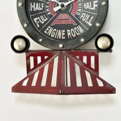 Darthome Limited Industrial Black Train Wall Clock -Decor Garden Shop IMG 9215 JPEG