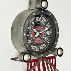 Darthome Limited Industrial Black Train Wall Clock -Decor Garden Shop IMG 9218 JPEG