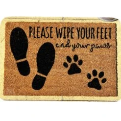 Darthome Limited Wipe Your Feet And Your Paws Coir Doormat 9 Darthome Limited Wipe Your Feet And Your Paws Coir Doormat -Decor Garden Shop IMG 9253.JPEGcopy