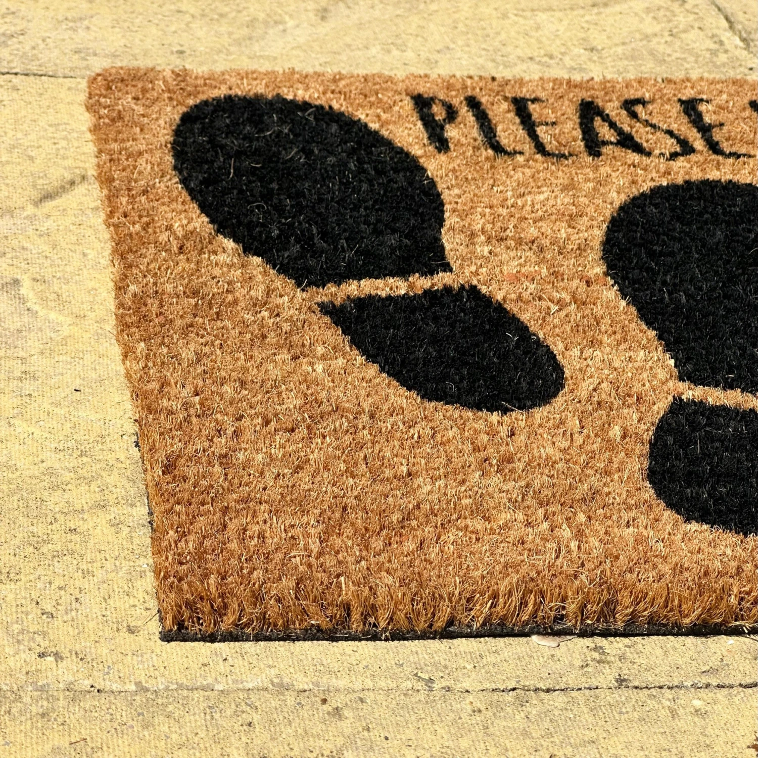 Darthome Limited Wipe Your Feet And Your Paws Coir Doormat 4 Darthome Limited Wipe Your Feet And Your Paws Coir Doormat - Image 4