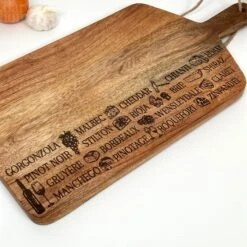 Darthome Limited Etched Cheese & Wine Chopping Board A -Decor Garden Shop IMG 9401 JPEG