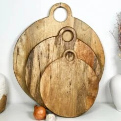 Darthome Limited Mango Wood Ring Handle Chopping Boards