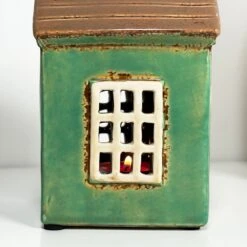 Darthome Limited Green Holiday House Candle Holder -Decor Garden Shop IMG 9522 JPEG