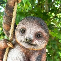 Darthome Limited Hanging Sloth Garden Ornament 60cm -Decor Garden Shop IMG E0007 editedF