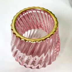 Darthome Limited Ribbed Glass Candle Holders Set Of 2 13 Darthome Limited Ribbed Glass Candle Holders Set Of 2 -Decor Garden Shop IMG E0145 edited88