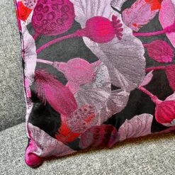 Darthome Limited Square Pink Poppy Cushion -Decor Garden Shop IMG E0198 edited121